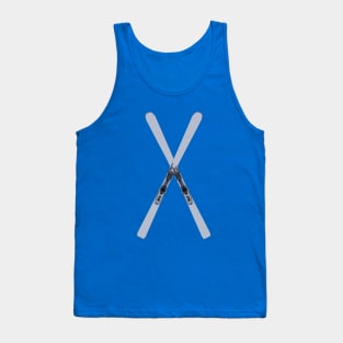 Crossed Ski Tank Top